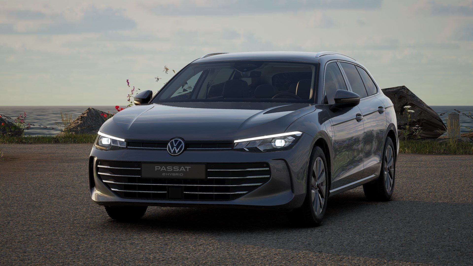 Passat Variant BUSINESS e-HYBRID DSG+AHK+ALU 17+RÜCKFAHRKAMERA+ACC+LED+ELK SITZE+APP CO